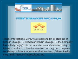Tritent International Corp
