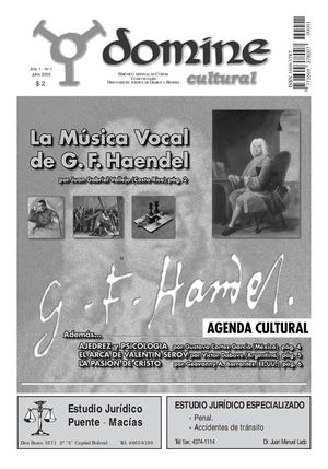 Periódico Domine Cultural Nº 1