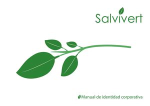 Manual de identidad corporativa logo ecológico