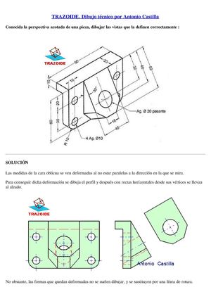 vistas ejercicios y examenes resueltos http://trazoide.com/vistas.html