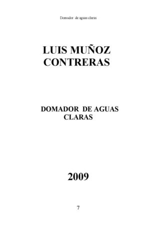 Domador de aguas claras