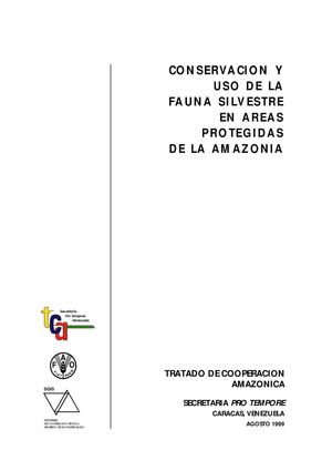 Conservacion y uso de areas protegidas