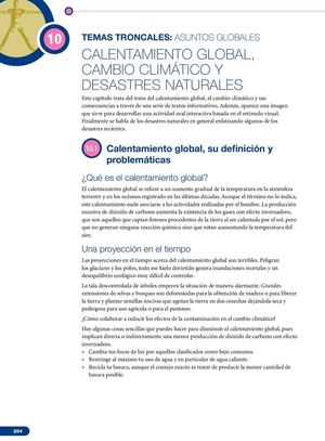 CALENTAMIENTO GLOBAL,  CAMBIO CLIMÁTICO Y  DESASTRES NATURALES