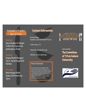 Hunger Week Media Kit