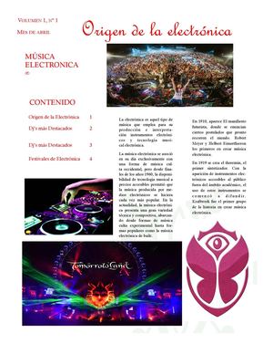 Origen de la electrónica