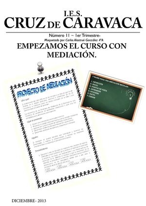 PERIÓDICO IES CRUZ DE CARAVACA