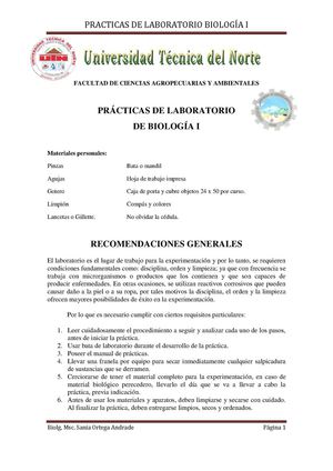 Prácticas de Biología