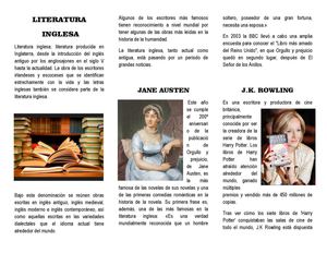 Literatura Inglesa