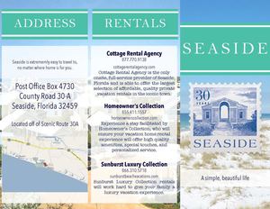 Seaside Brochure