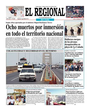 El Regional del Zulia 21-04-2014