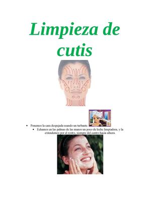 Limpieza de cutis