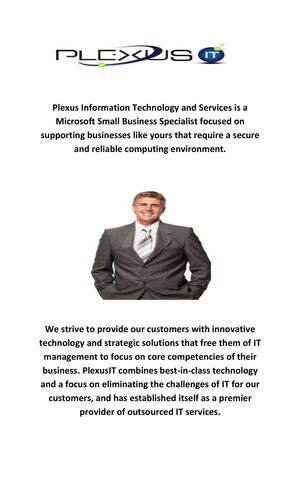 Plexus IT Server Support Woodland Hills