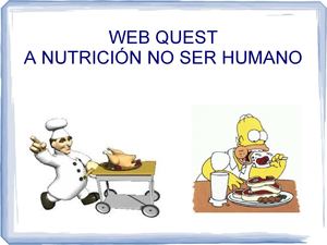 A NUTRICIÓN DO SER HUMANO