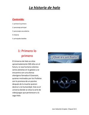 historia de halo