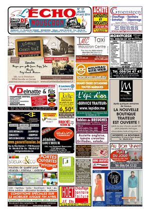 Echo de Mouscron - sem. 17/2014