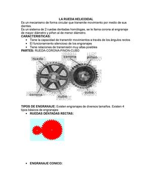 LA RUEDA HELICOIDAL