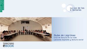 Nube de lágrimas. Club de lectura en la nube. Lectores digitales y lectura social