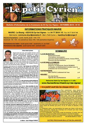 Le petit cyrien n°10