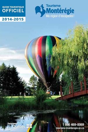 Guide touristique officiel de la Montérégie