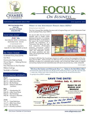 Focus on Business Newsletter Quarter 2 2014