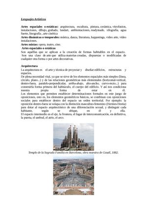 Lenguajes Artísticos