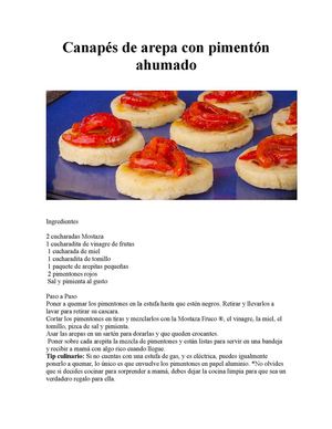 canapes 