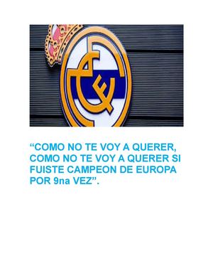 SIMPLEMENTE REAL MADRID C.F.