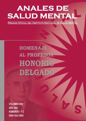 Homenaje al Profesor Honorio Delgado. Lima - Perú