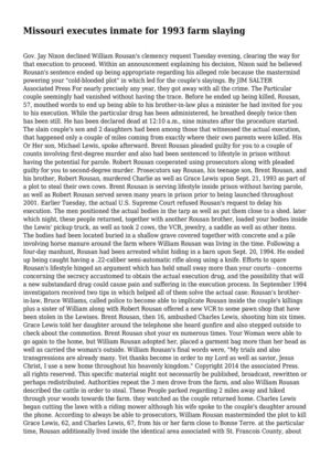 Missouri executes inmate for 1993 farm slaying