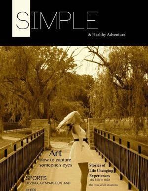 Simple magazine by Valerie Georgelos 