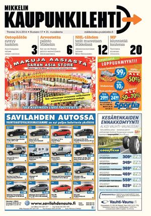 Mikkelin Kaupunkilehti 17/2014