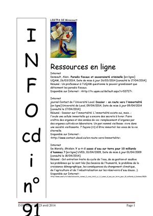 Les nouveautés au CDI...