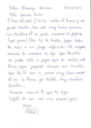 Cartas a María del Corto Cuerdas