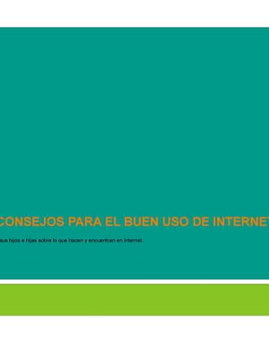 afiche sobre el buen uso del internet