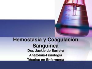 Hemostasia y grupos sanguíneos