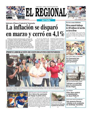 El Regional del Zulia 25-04-2014