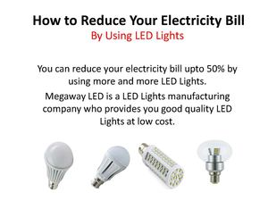 How to Reduce Your Electricity Bill