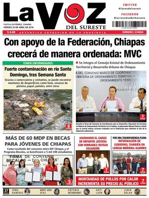 DIARIO LA VOZ DEL SURESTE