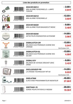 Elecdif-Trade : Déstockage Domestique