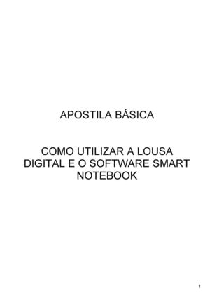 Apostila - Lousa Digital