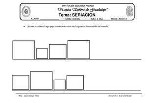 SERIACION CUADRADO