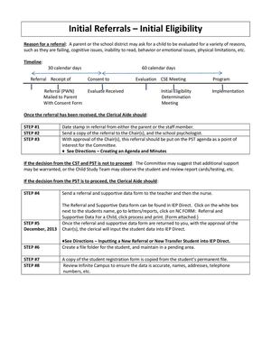 Special Education Training Manual Part 2