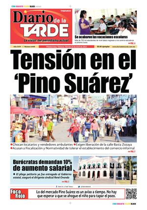 Diario de la Tarde 25 de Abril del 2014