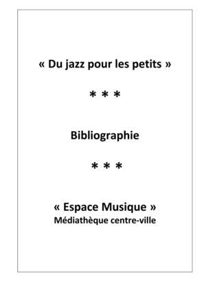 Du jazz pour les petits