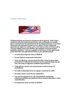 CADENA "FELIZ VIAJE"