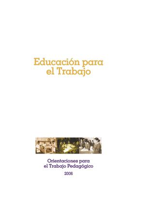Educación para el Trabajo - OTP
