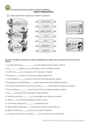 Tarea Verbo