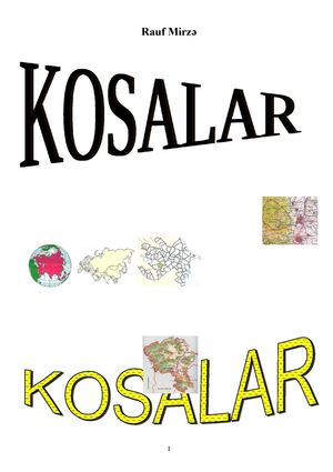 RAUF MİRZƏNİN - "KOSALAR" KİTABI