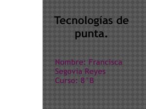 Nuevas Tecnologías
