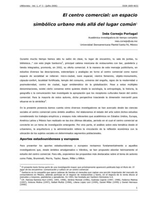 Centro comercial espacio simbolico